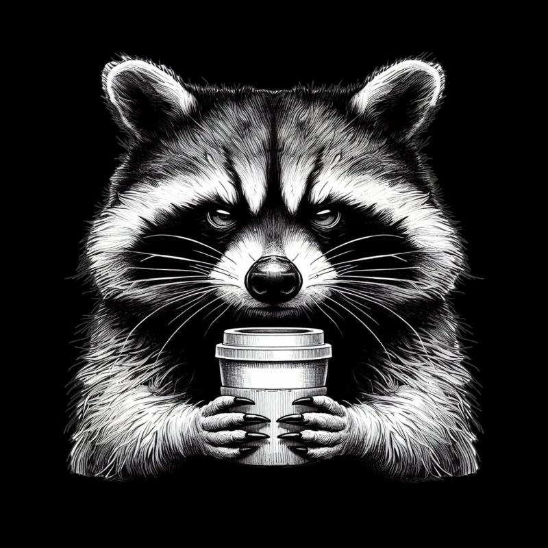 Grumpy Raccoon