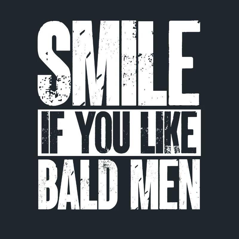 Glatze Kahlköpfigkeit Bart Glatzkopf