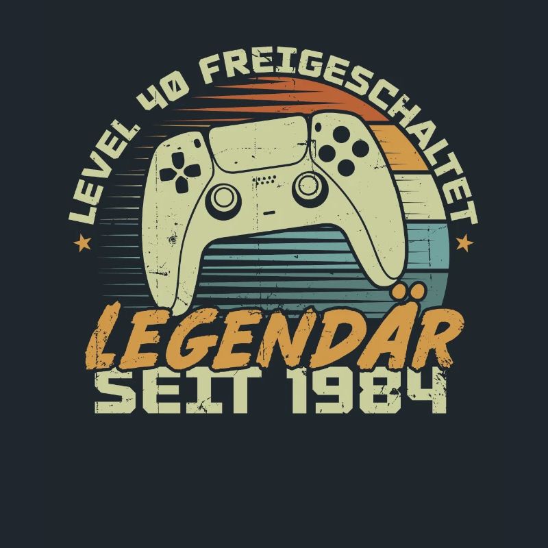 Level 40 freigeschaltet 1984, Geburtstagsgeschenk