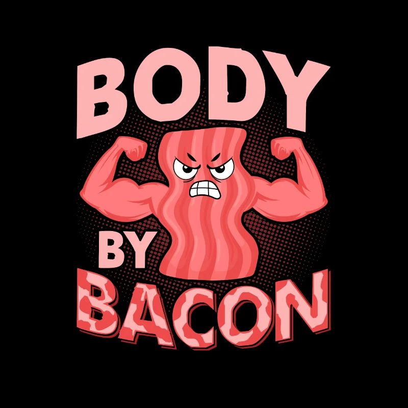 Body By Bacon Pig Meat Ham
