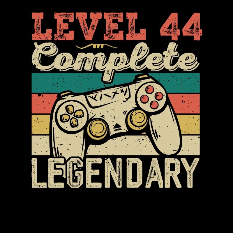 Niveau 44 Complete, Cadeau D'anniversaire 44 Ans