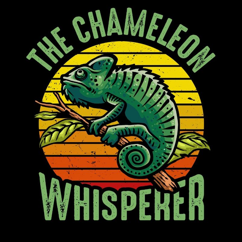The Chameleon Whisperer, Chameleon Retro T-Shirt