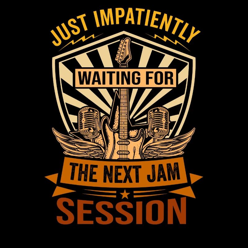 Ich Warte Ungeduldig Auf Die Nächste Jam-session