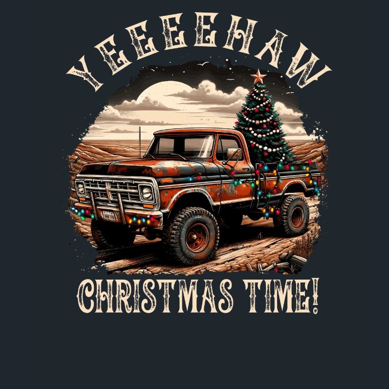 Yeehaw C’est Noël – Camionnette