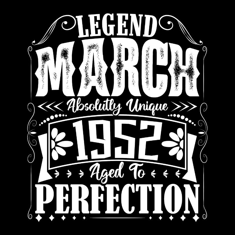 March 1952. March 1952 Birthday Gift. March.