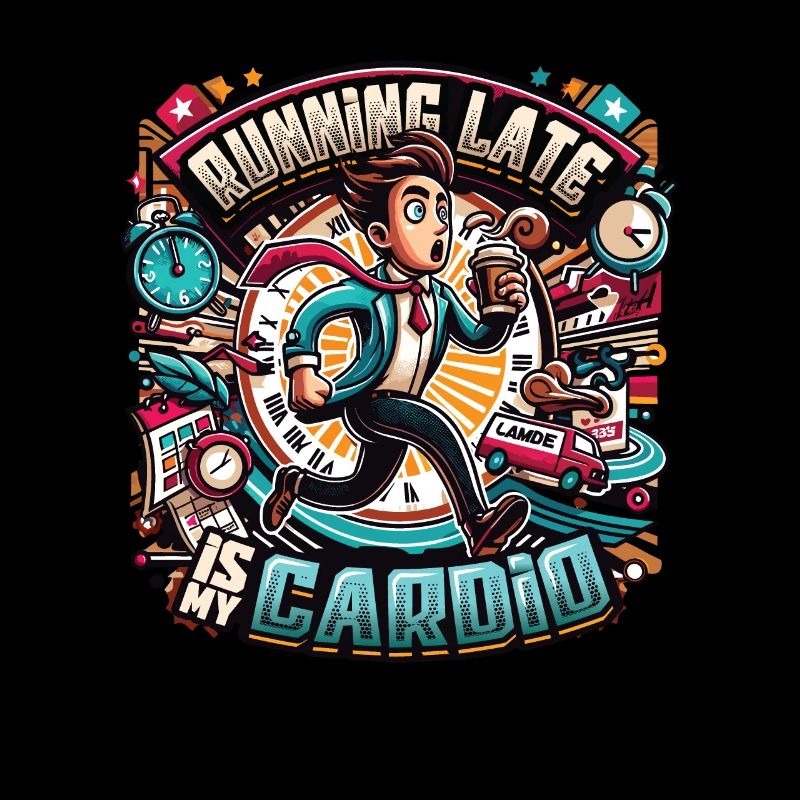 Running Late Humor Sarcasm Always Late