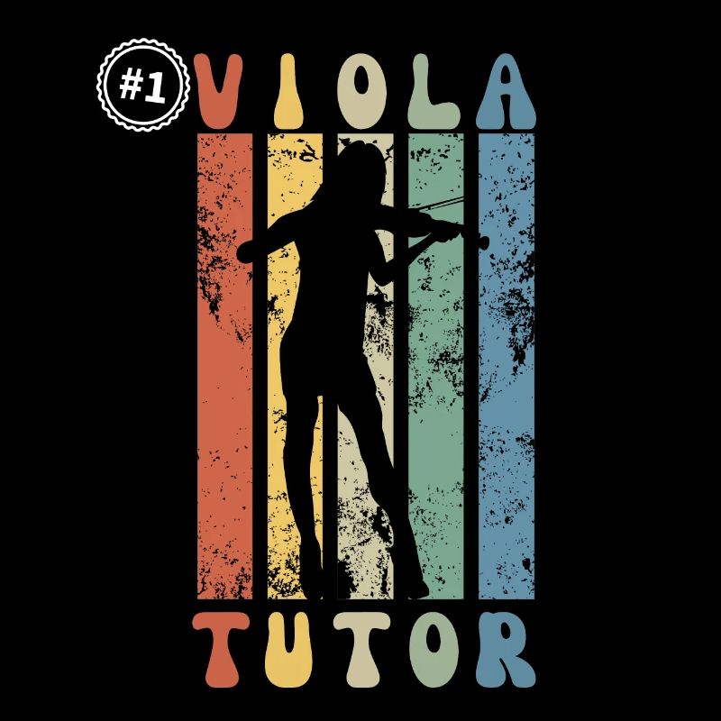 Number One Viola Tutor - Gift Idea For Viola Teach