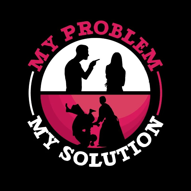 Aikido Fighter My Problem My Pictogram Mom Karate