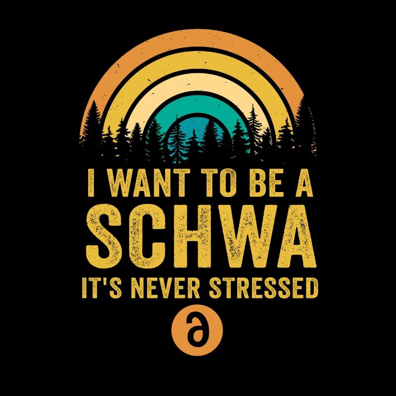 Ich will ein Schwa sein, der nie gestresst ist