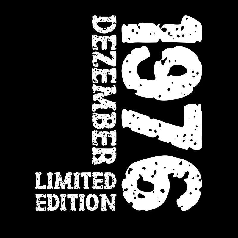 1976 Dezember Limited Edition 47. Geburtstag Deko