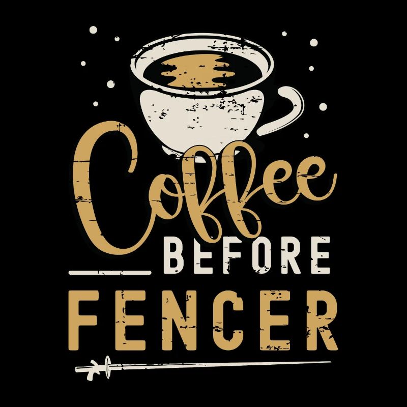 Fencer Coffee Before Fencer Longsword Coffee Lover