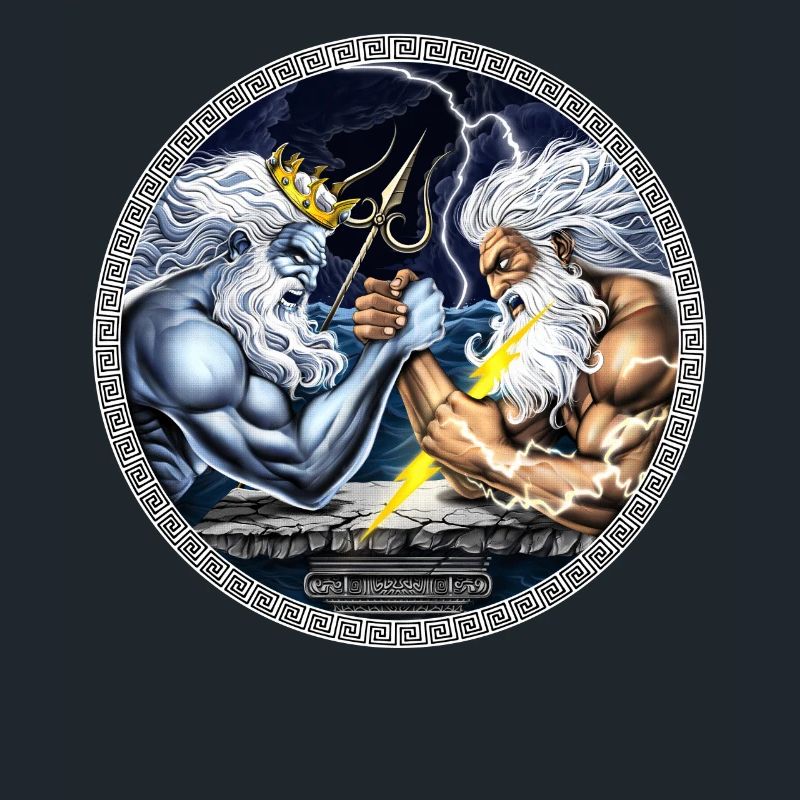 Zeus vs Poséidon Bras de fer