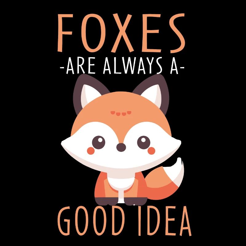 Kawaii Fox Design - Foxes Are Always A Good Idea