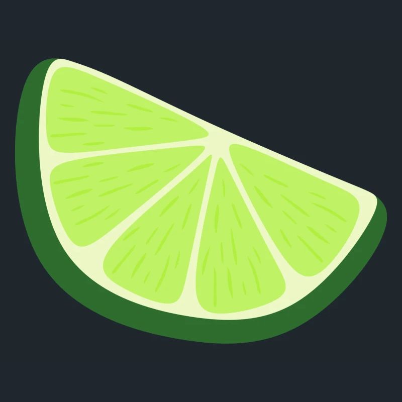tranche de citron vert