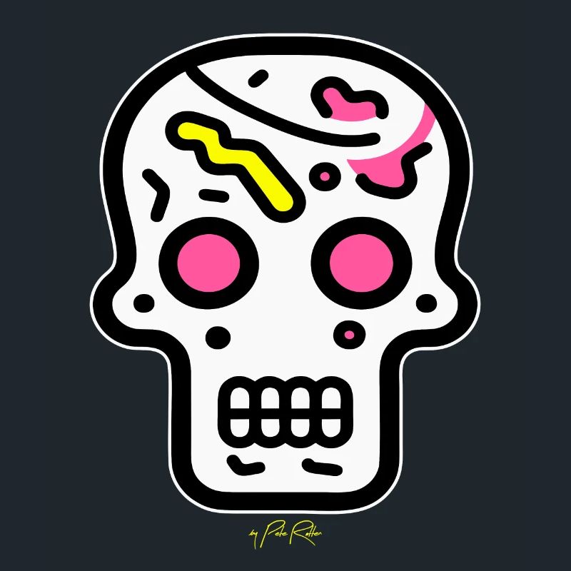 Pop Art Skull