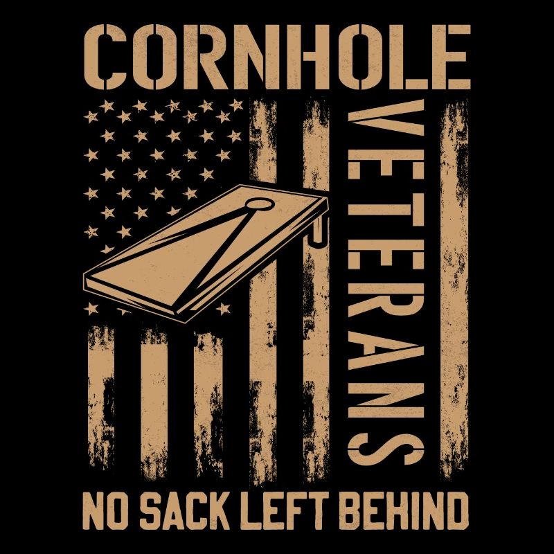 Vétéran de Cornhole - Pas de sac laissé derrière