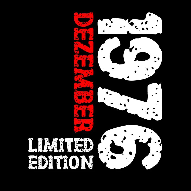 1976 Dezember Limited Edition 47. Geburtstag Deko