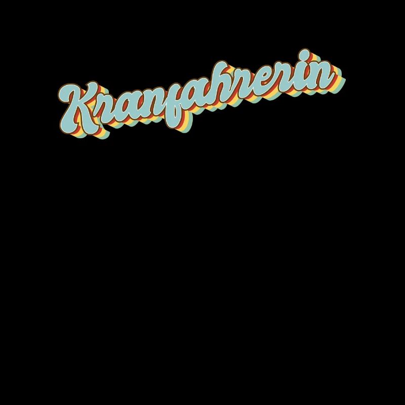 Baustelle Abschluss-Geschenk Kranfahrerin
