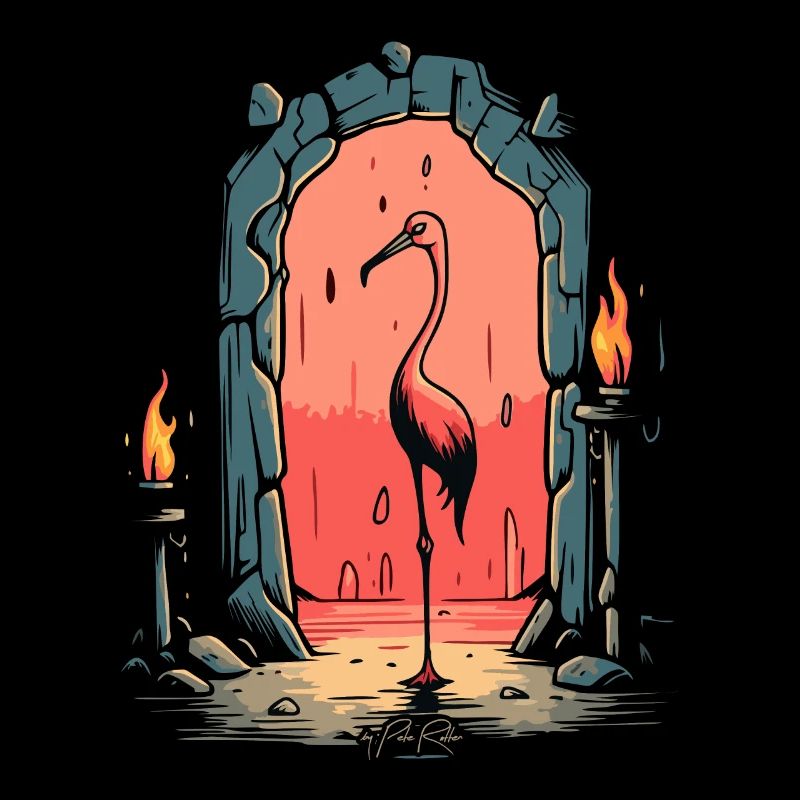 Un oiseau dans le donjon