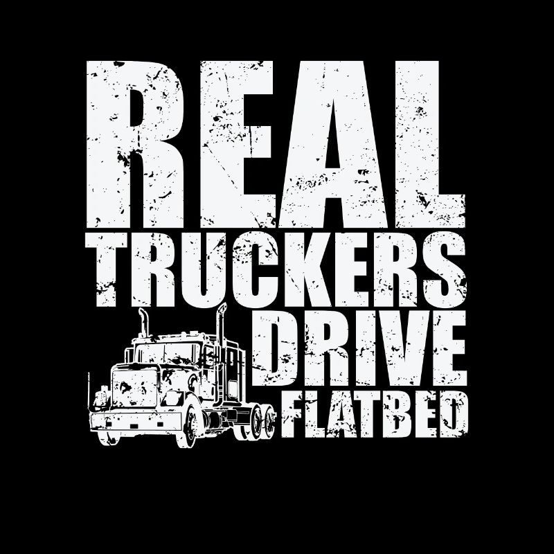Real Truckers Drive Flatbed Beruf