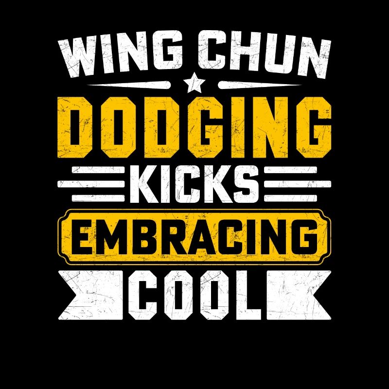 Wing Chun esquivant les coups de pied en adoptant le cool