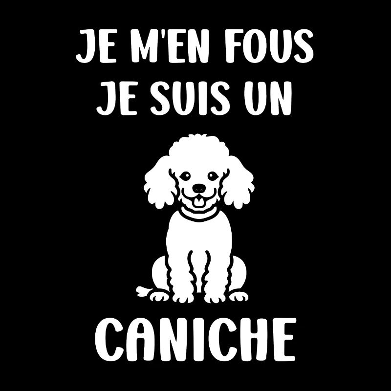 Humour chien petit caniche