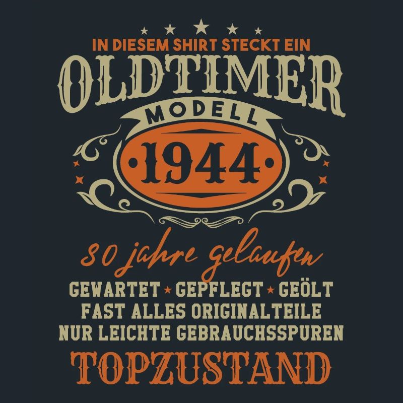 80. Geburtstag Oldtimer 1944