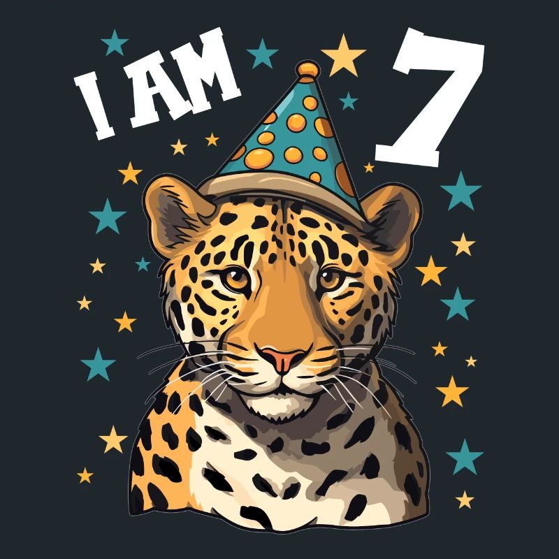 J’ai 7 ans Léopard Léopard 7ème anniversaire