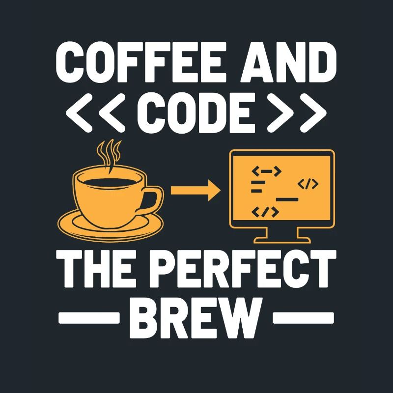 Kaffee-Codierung Programmierer Programmierer Entwickler Nerd Coff