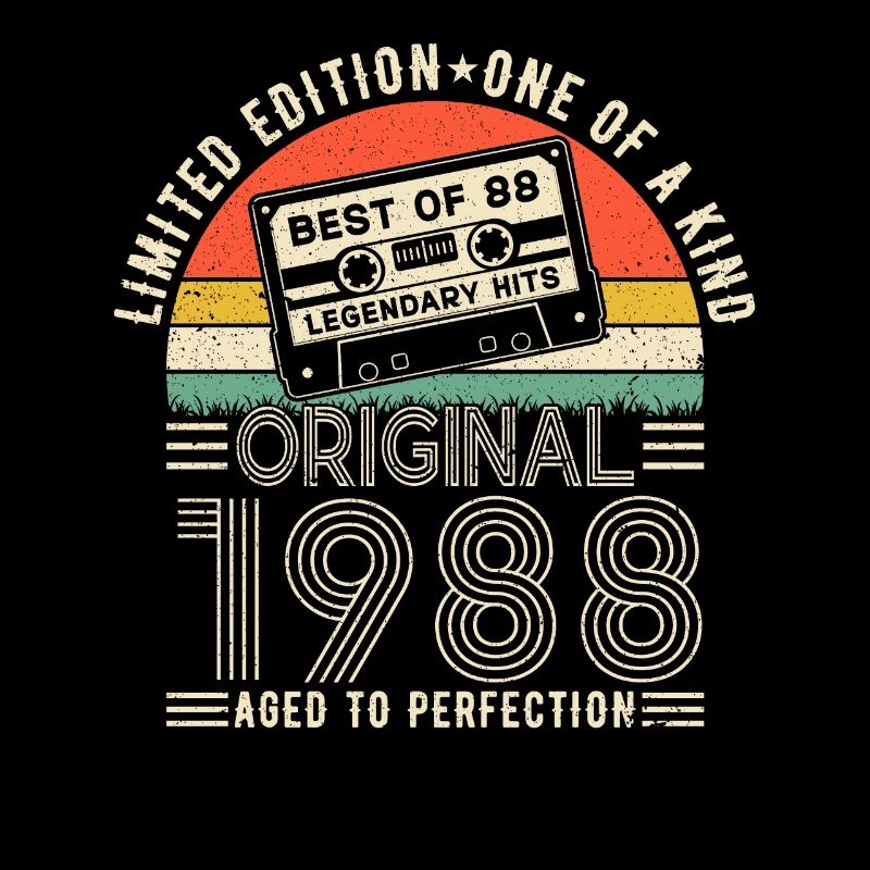 Vintage Geburtstagsfreude 1988