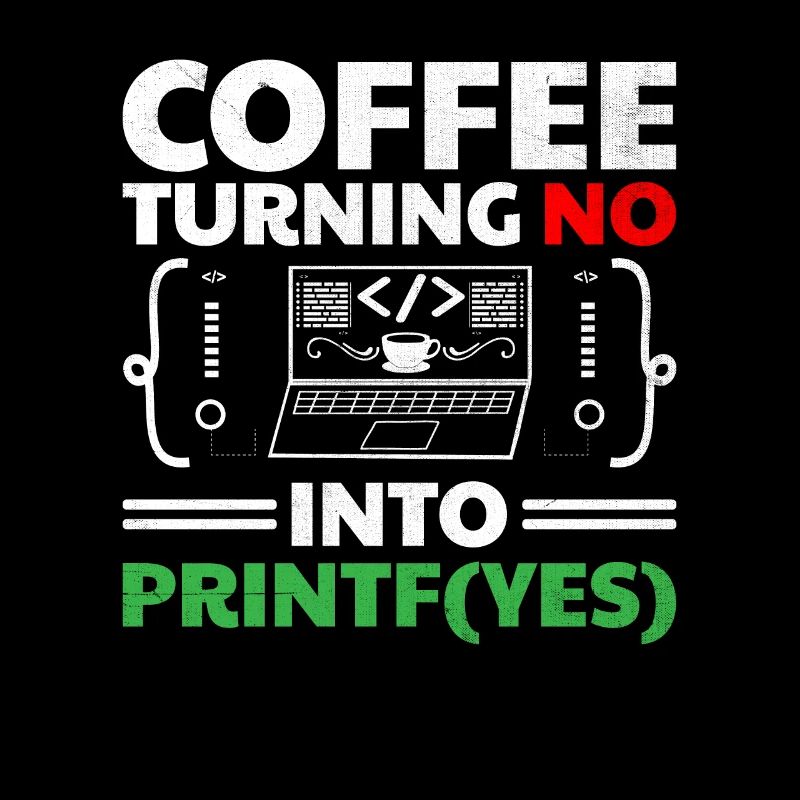 Kaffee-Codierung Programmierer Programmierer Entwickler Nerd Coff