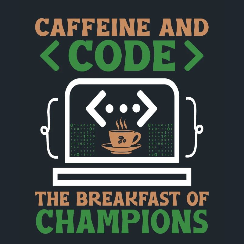 Coffee Coding Programmer Coder Developer Nerd Coff