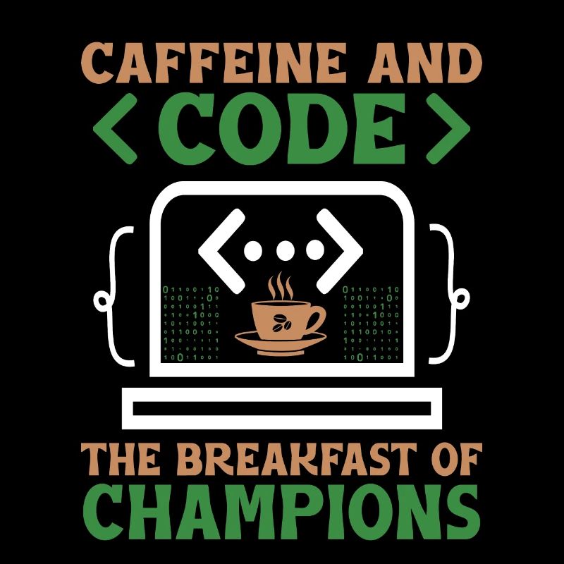 Kaffee-Codierung Programmierer Programmierer Entwickler Nerd Coff