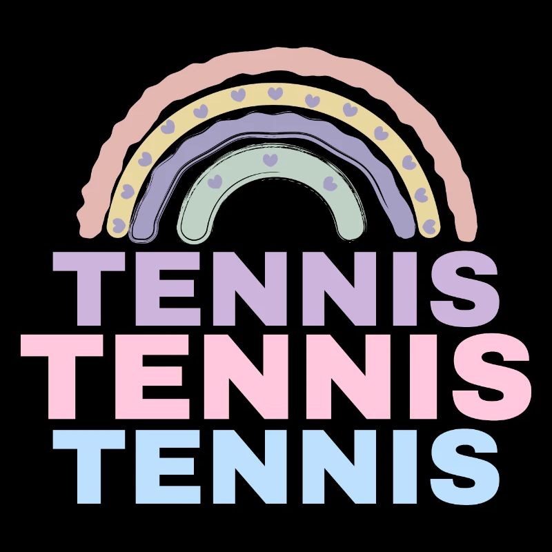 Tennis Regenbogen
