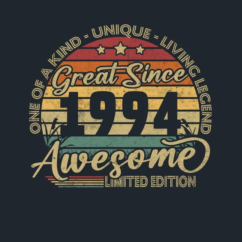 1994 Vintage Retro Jubiläumsgeschenk