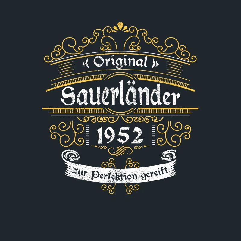 1952 Geburtstag Sauerländer Original Whiskey