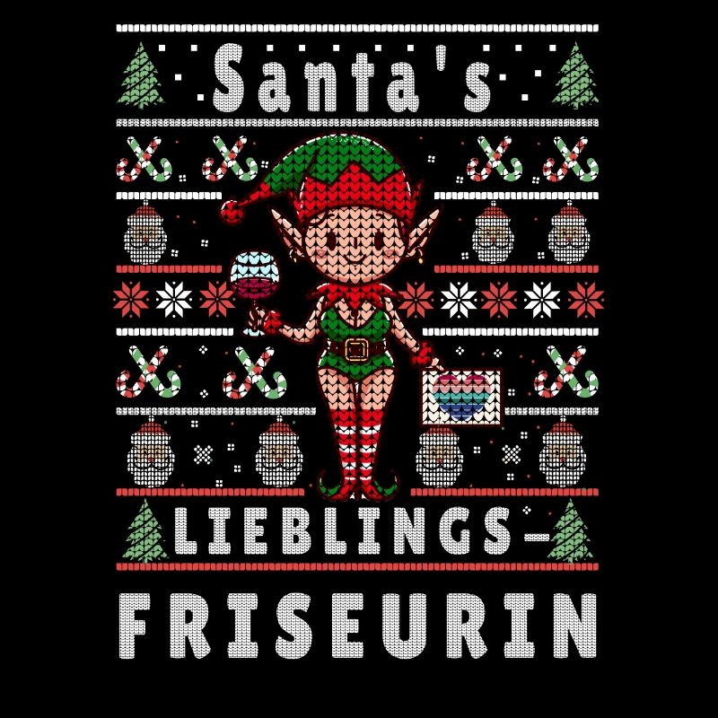 Noël moche LE COIFFEUR PRÉFÉRÉ DU PÈRE NOËL