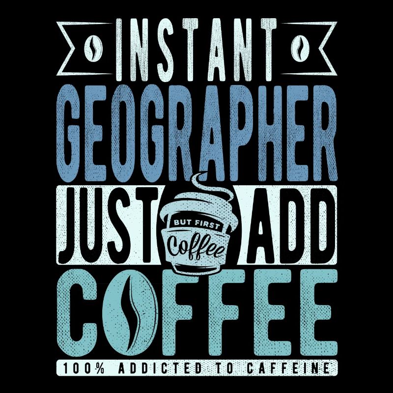 Géographe instantané Il suffit d’ajouter du café