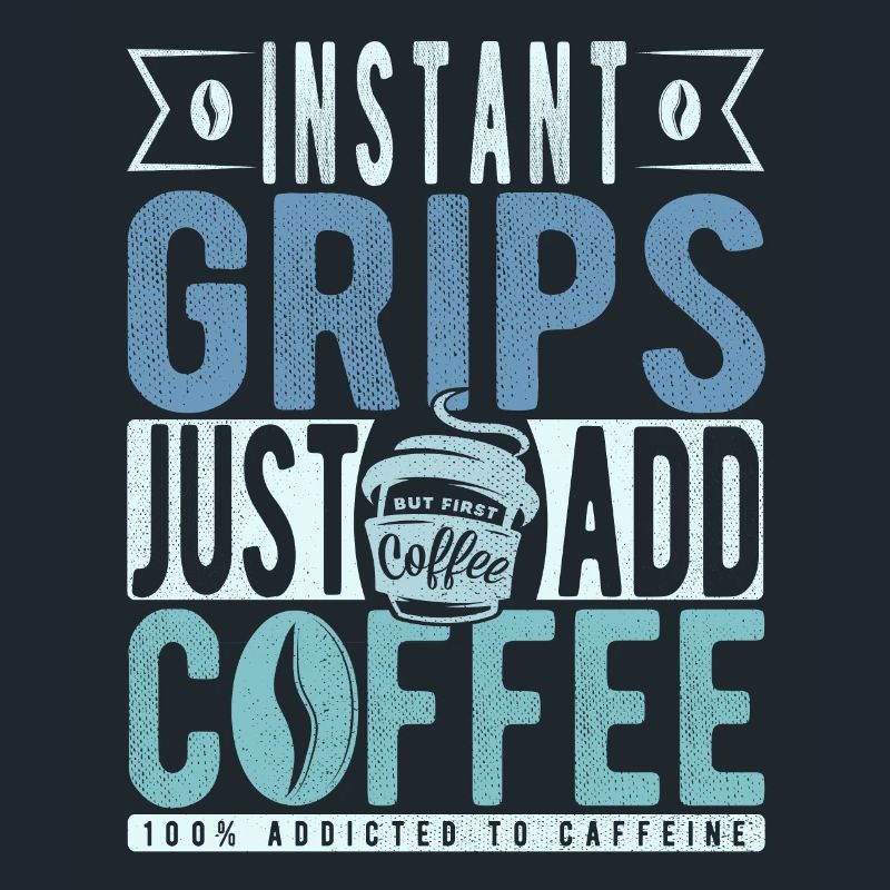 Les poignées instantanées ajoutent simplement du café