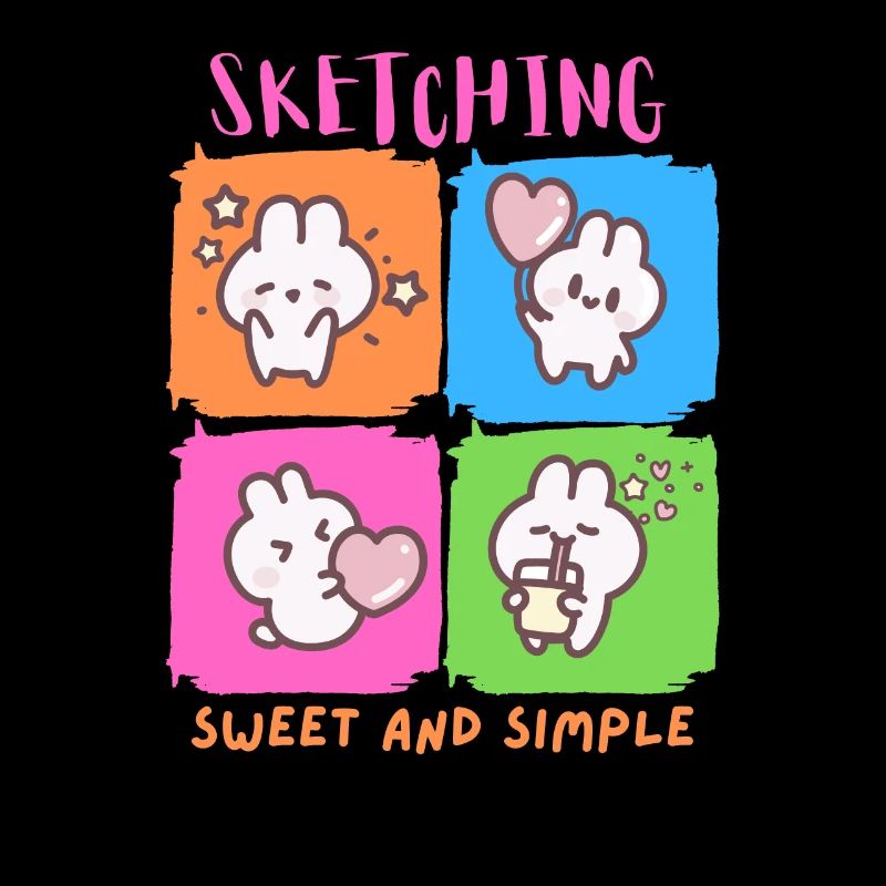 sweet and simple - sketching