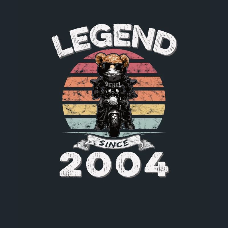 2004 Geburtstag Legend since sunset Teddy