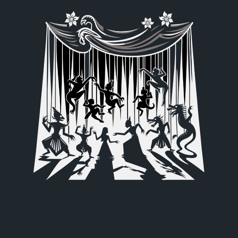 Puppet Mastery Shadow Play ventriloquist gift