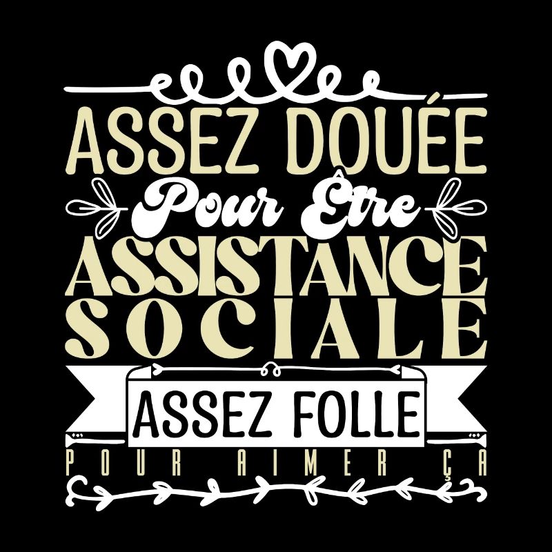 Cadeau Assistante Sociale. Parfaite Assistante.