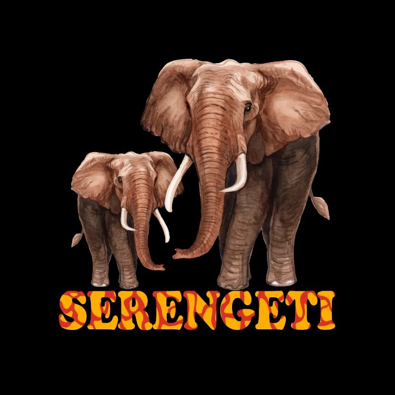 Serengeti-Elefant Éléphant du Serengeti