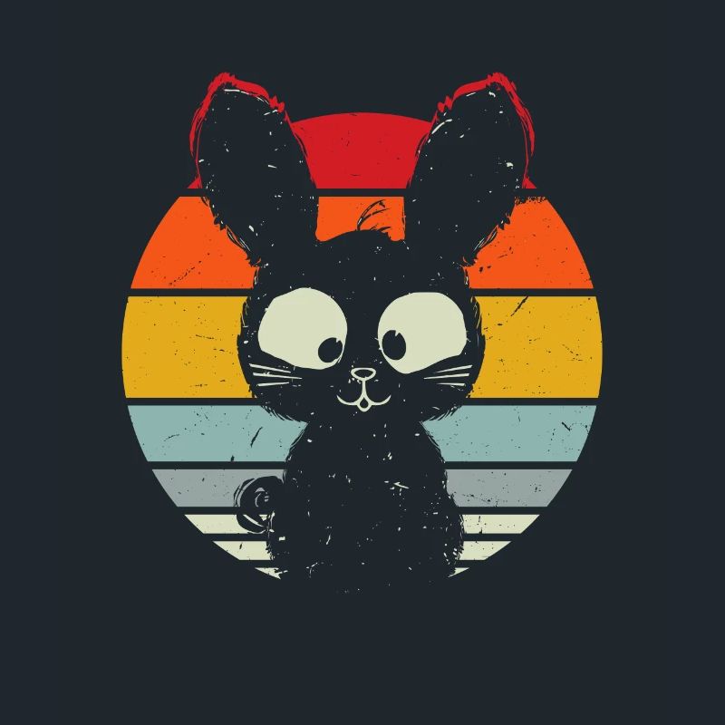 Bunny, Bunny, Retro Rabbit, Easter Bunny, Easter Bunny