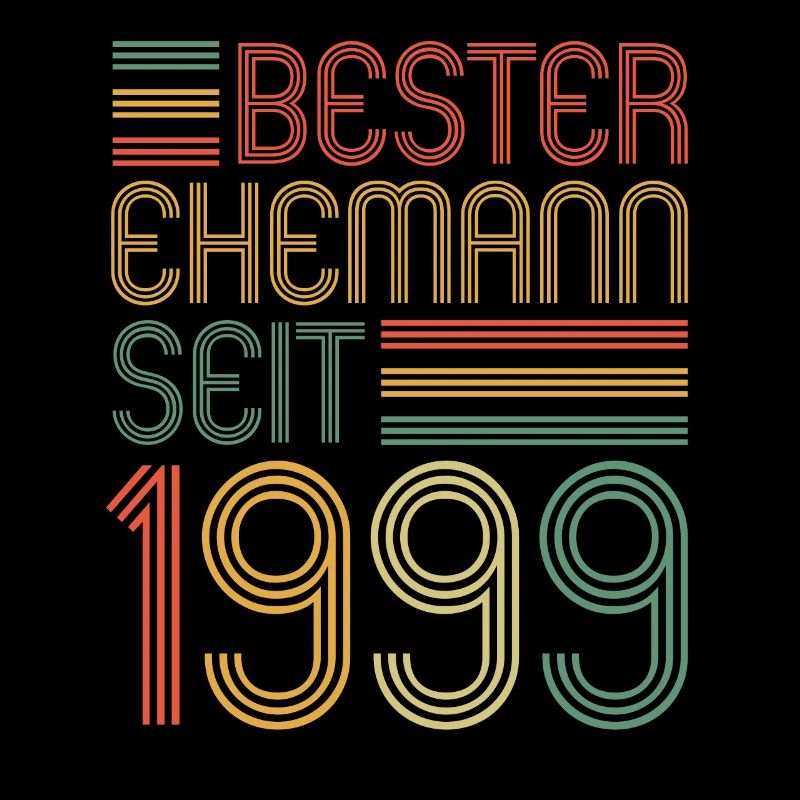 Bester Ehemann seit 1999 25.Hochzeitstag