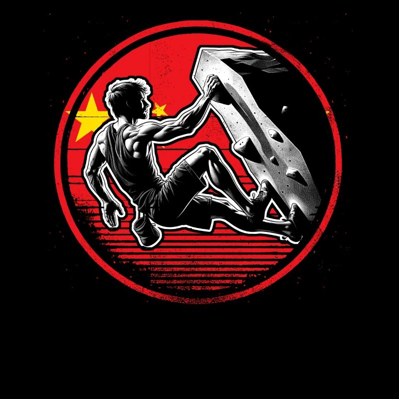 Chinan Climber – Distressed Boulderer Climbing