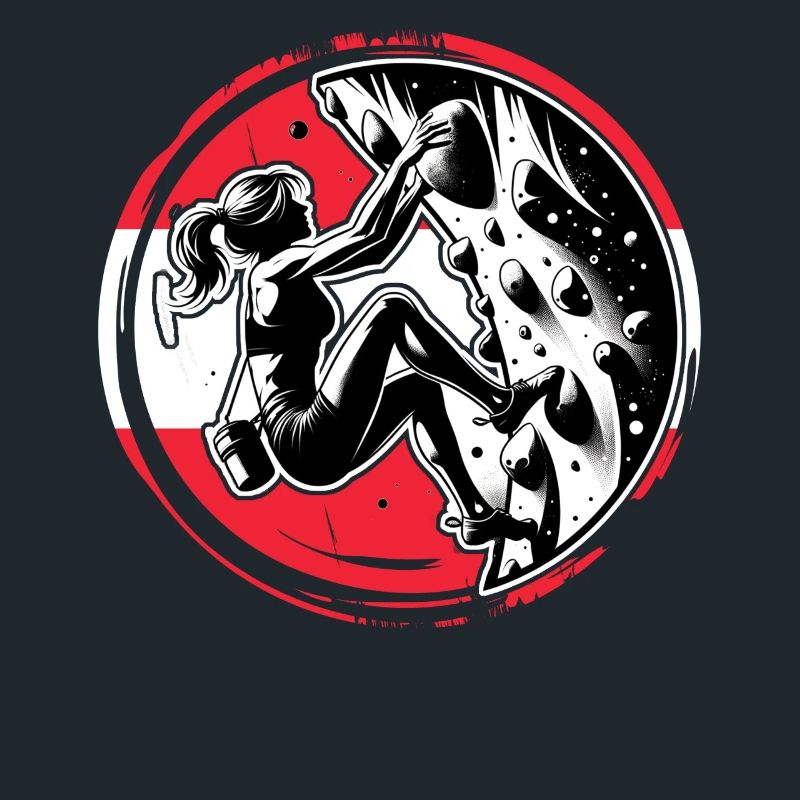 Austrian Climber – Distressed Boulderer Climbing