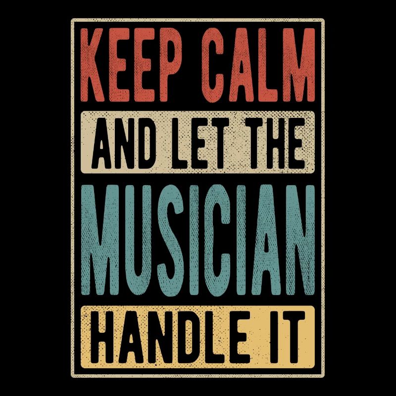 Musiker Retro Geschenk