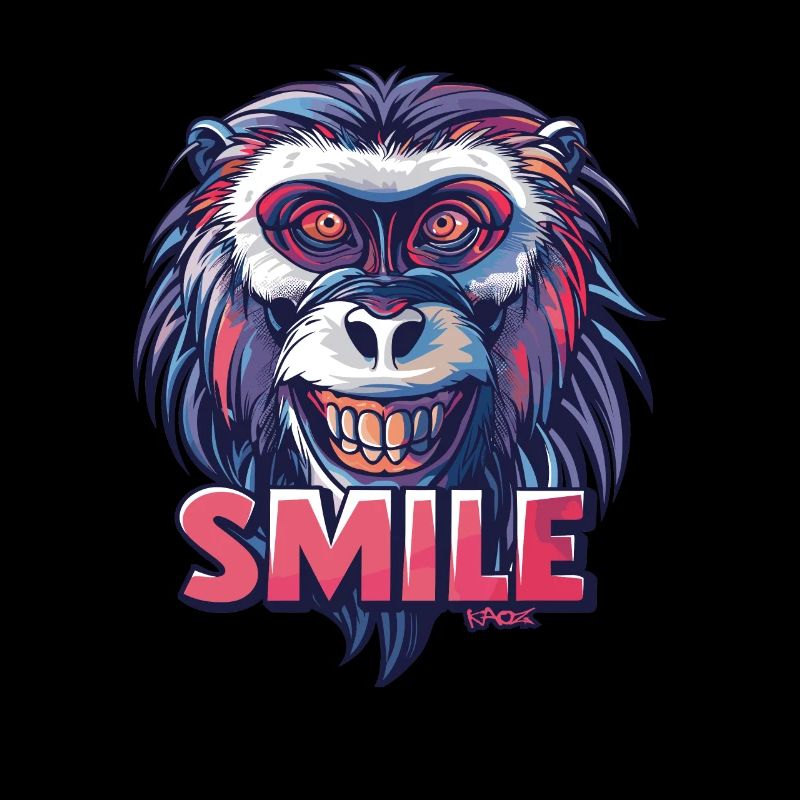 Smile, monkey, smile